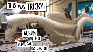 This Was Tricky! | Austin J40 Pedal Car Restoration | Ep.5