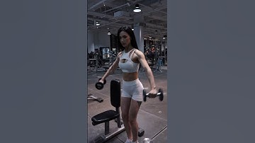 Chinese Girl Gym Workout 1877💪 Asian Fitness Model Inspiration