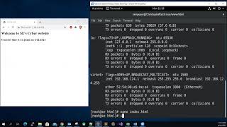 Validate the Apache Web Server on Fedora 26 Linux