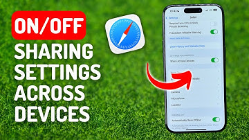How to Enable or Disable Sharing Safari Settings Across Devices - [iPhone 15 Pro]