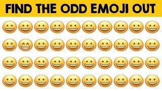 How Fast Can You Find The Odd Emoji Out? by Mind Oddities 32,072 views 6 years ago 6 minutes