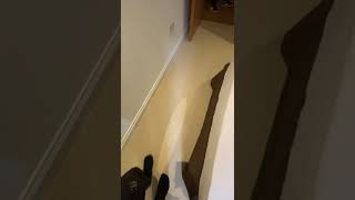 Telenzo Carpets Burford Bridge Ivory installation #carpetfitting #londonflooring