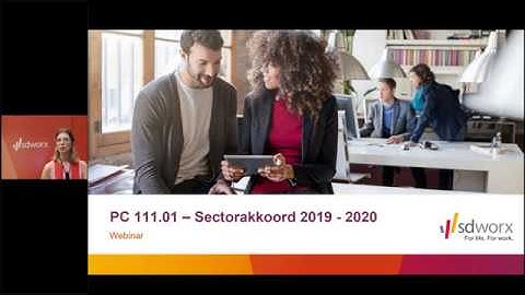Sectorakkoord - PC 111.01