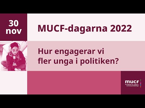 MUCF-dagarna 2022 -