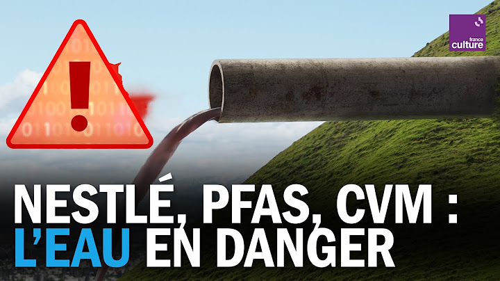 POLLUTION DE L'EAU : l’État savait, il n’a rien fait