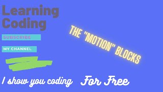 The "Motion" Blocks in Scratch.mit.edu
