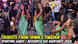 🔴Lucia dari Spain akhirnya keluar menyanyi ! Rancak dia menari sambil nyanyi lagu Bamboléo