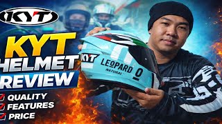 KYT TT COURSE LEOPARD | HELMET REVIEW 