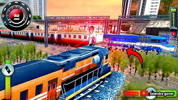 Train Racing Games 3D 2 Player (New Train Unlock) - Railway Station Train - Android GamePlay #5
