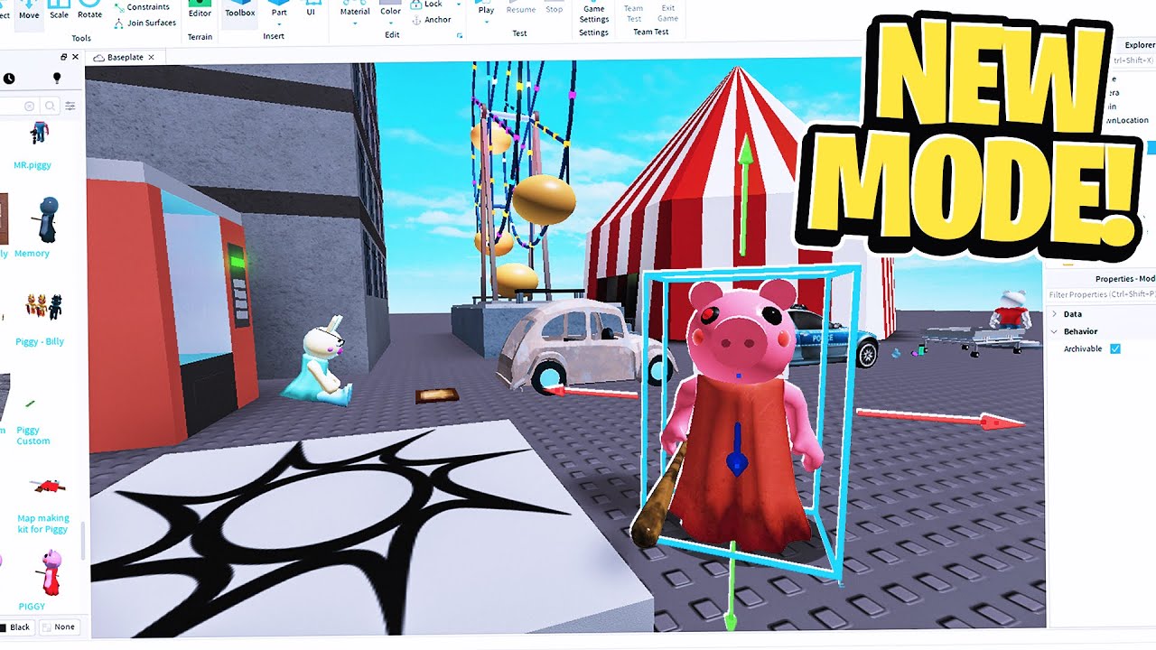 New Mode Piggy Custom Map Maker Confirmed Roblox Piggy Youtube