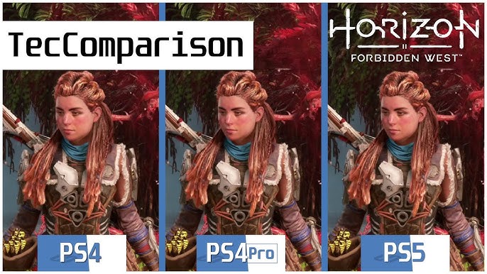 Horizon Forbidden West – How does it compare on PS5, PS4 and PS4 Pro?