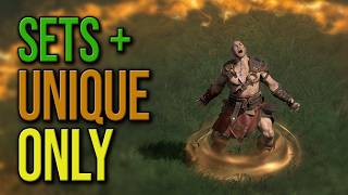 Hardcore Set and Unique ONLY - D2R ROTW