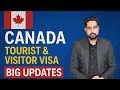 Canada : Visitor/Tourist Visa 2025 | PPR | Canada visa Updates 2025 | Canada Visa processing Time