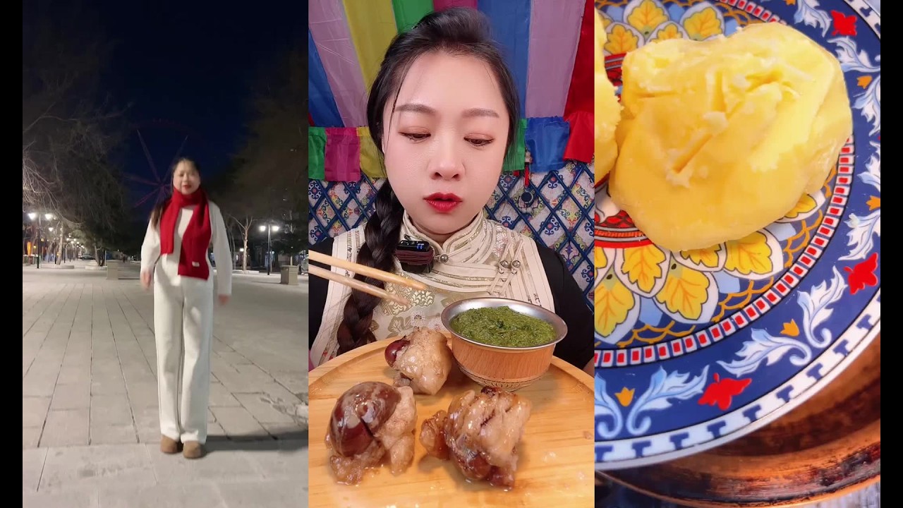 ASMR MUKBANG SEAFOOD DELICIOUS PORK BELLY  EATING SHOW 吃播taotao