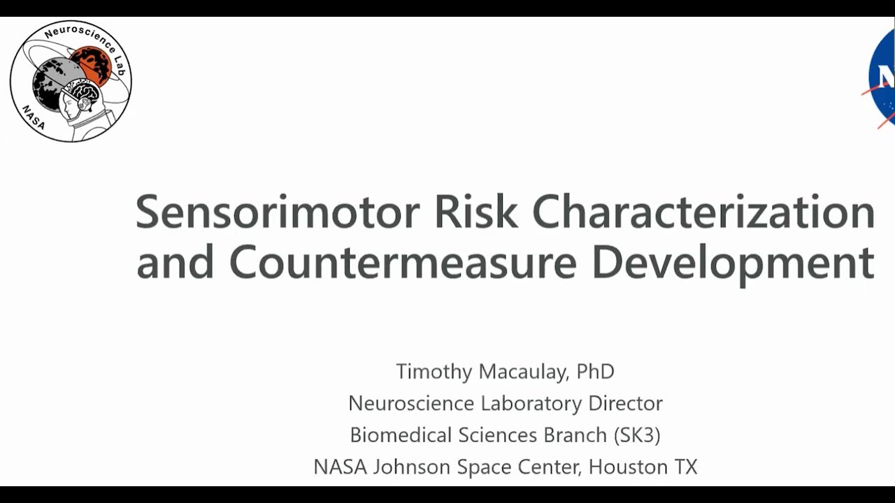 Sensorimotor Risk Characterization and Countermeasure Development
