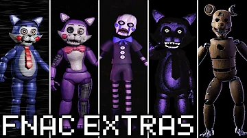 FNAC 1, 2, 3, R - All EXTRA Contents (2015-2019 Showcase)