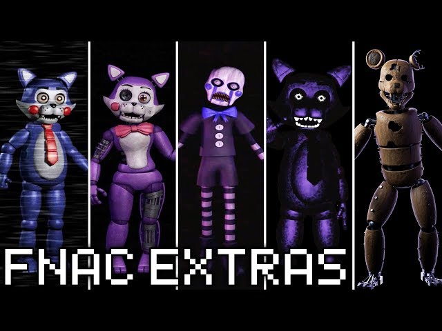 FNAC:R's menu in other FNAF games style! : r/fivenightsatcandys