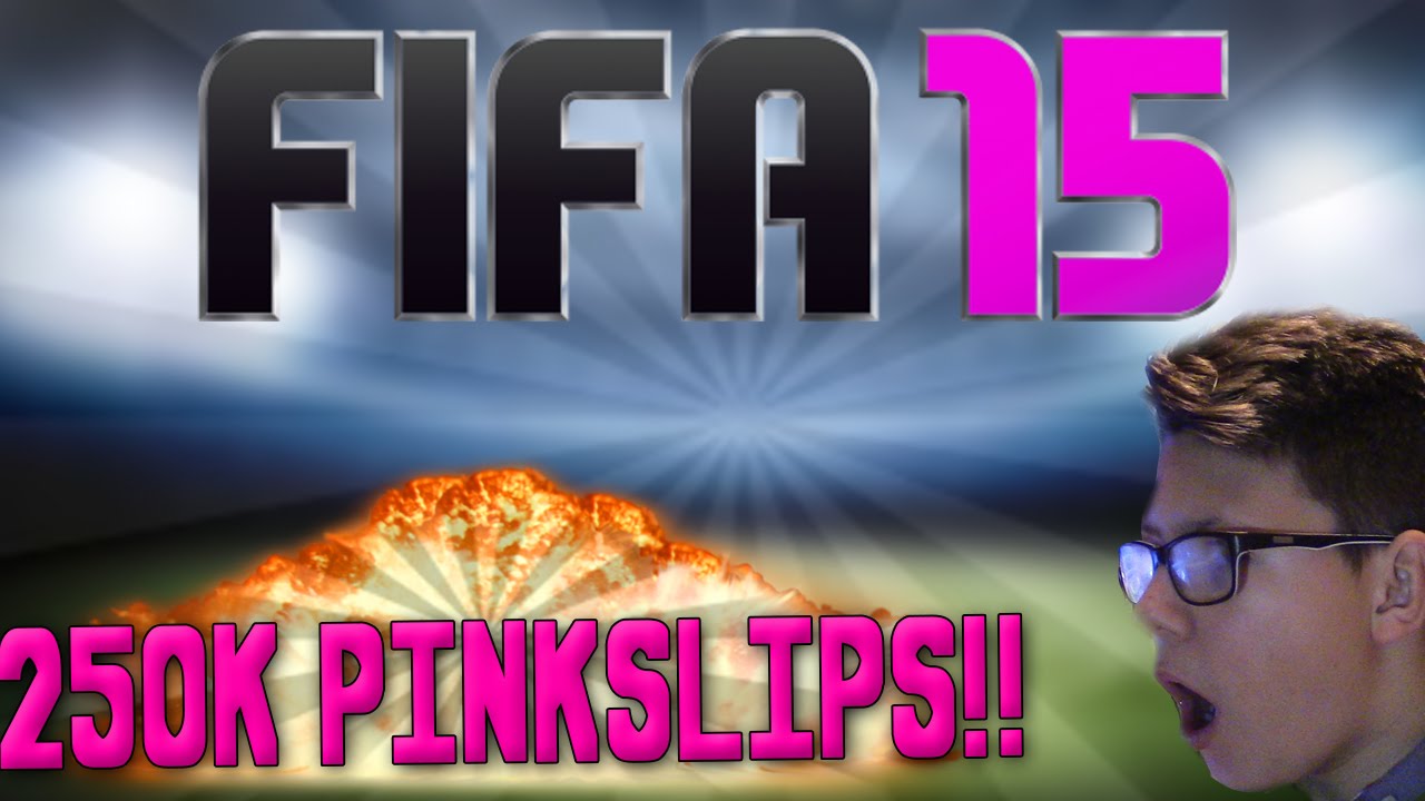 FIFA 15 CRAZY 250K PINKSLIPS!!