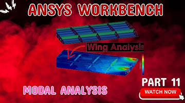 Modal Analysis of Aircraft Wing in ANSYS Workbench | Vibration Modes & Natural Frequencies