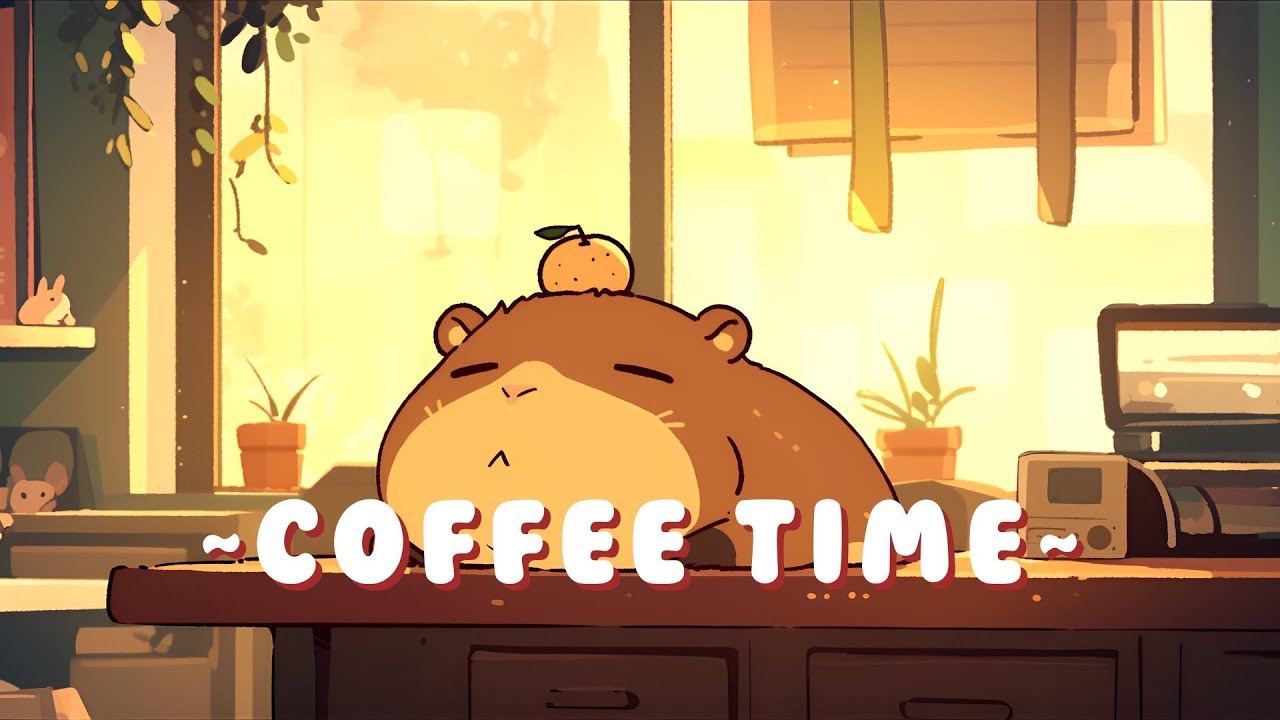 [Long Session] Capybara Lofi Radio | Relaxing Beats to Study/Sleep/Chill 🦫 ✨ 🌙