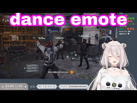 Shisiro Botan Can't Stop Laughing At Her Gmae Crash When Doing Dance Emote [Hololive/Eng Sub]