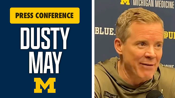 Dusty May Press Conference After Michigan Basketball 86-61 Win Over Middle Tennessee State