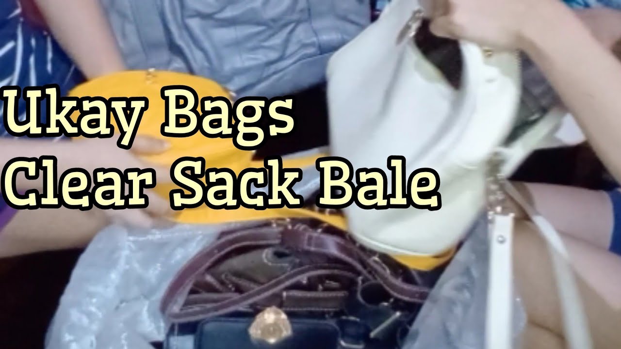 UKAY BAGS CLEAR SACK BALE OPENING