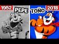 Así eran estas 7 Mascotas de tus Productos Favoritos (antes y ahora)