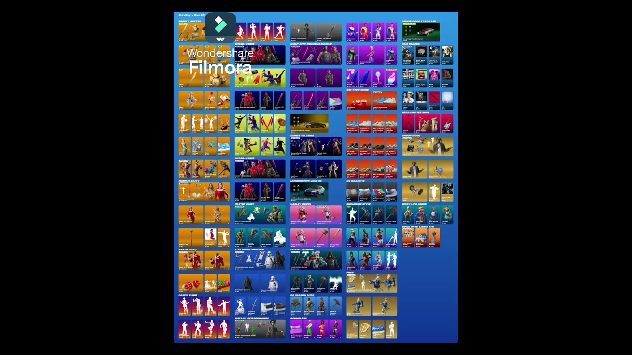 Fortnite item shop today- 29th December 2024 