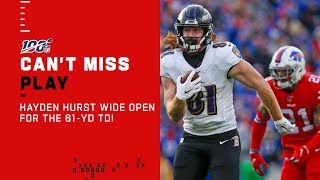 Hayden Hurst Busts Up Buffalo D to Start 2nd Half