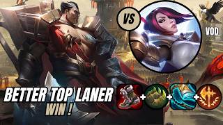 BETTER TOP LANER WIN !! - SoloQ Master - Darius vs Fiora