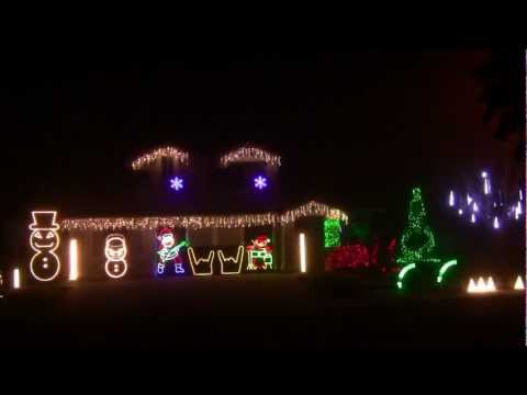 METALLICA CHRISTMAS LIGHTS 2012 HD LIGHTORAMA