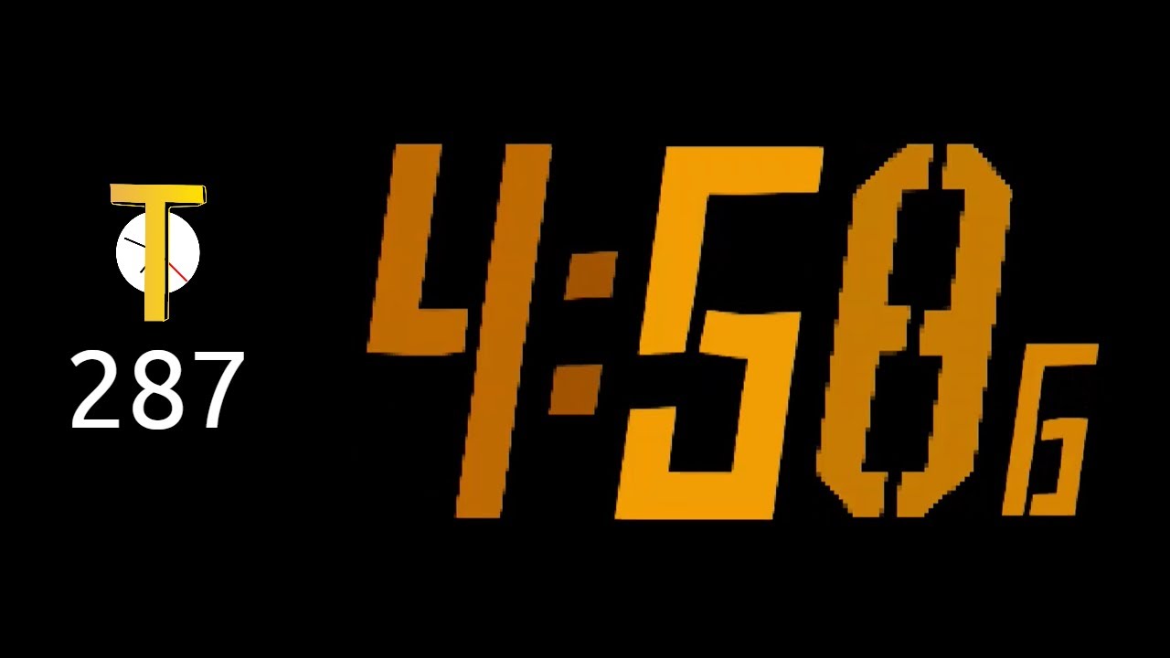 4K] 5 minute timer ( v 287 ) + music + insert bg video - YouTube