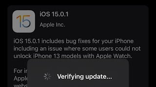 How To Get iOS 15.0.1 and iOS 15.0.1 Features screenshot 1