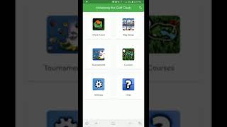 Notebook for Golf Clash Demonstration Wind Assist Opening and launching the widget tool Android screenshot 2