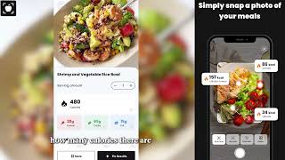 Easy Nutrition Tracking: Simply snap a photo of your meals, then get your nutritional intake. screenshot 5