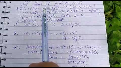 Exercise 10.10 Q4 mathematical method s.m yousuf.. Series solution of higher order DE