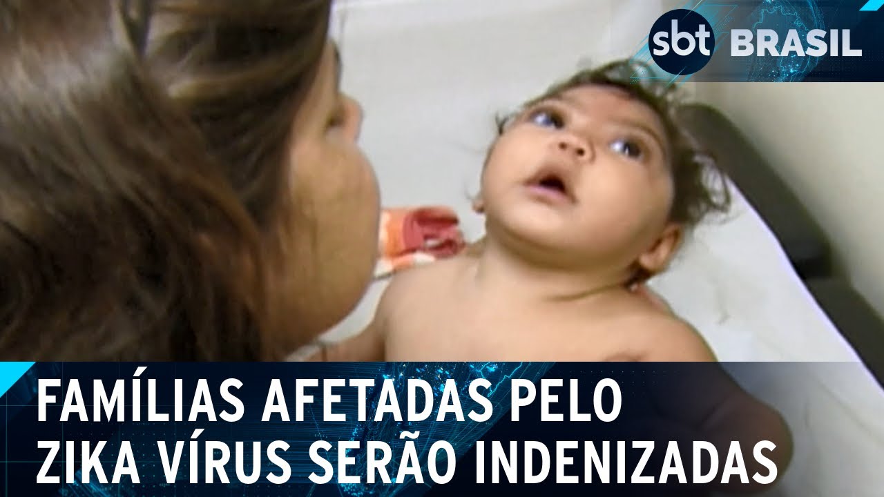 Governo irá indenizar famílias com crianças afetadas pelo Zika Vírus | SBT Brasil (11/01/25)