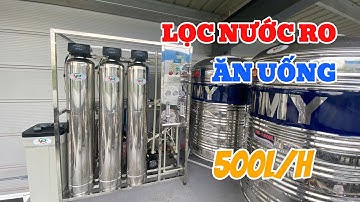 Hoàn Thiện Hệ Thống Lọc Nước Tinh Khiết RO 500l/h Tại Hải Dương - Xử Lý Nước Việt Phát