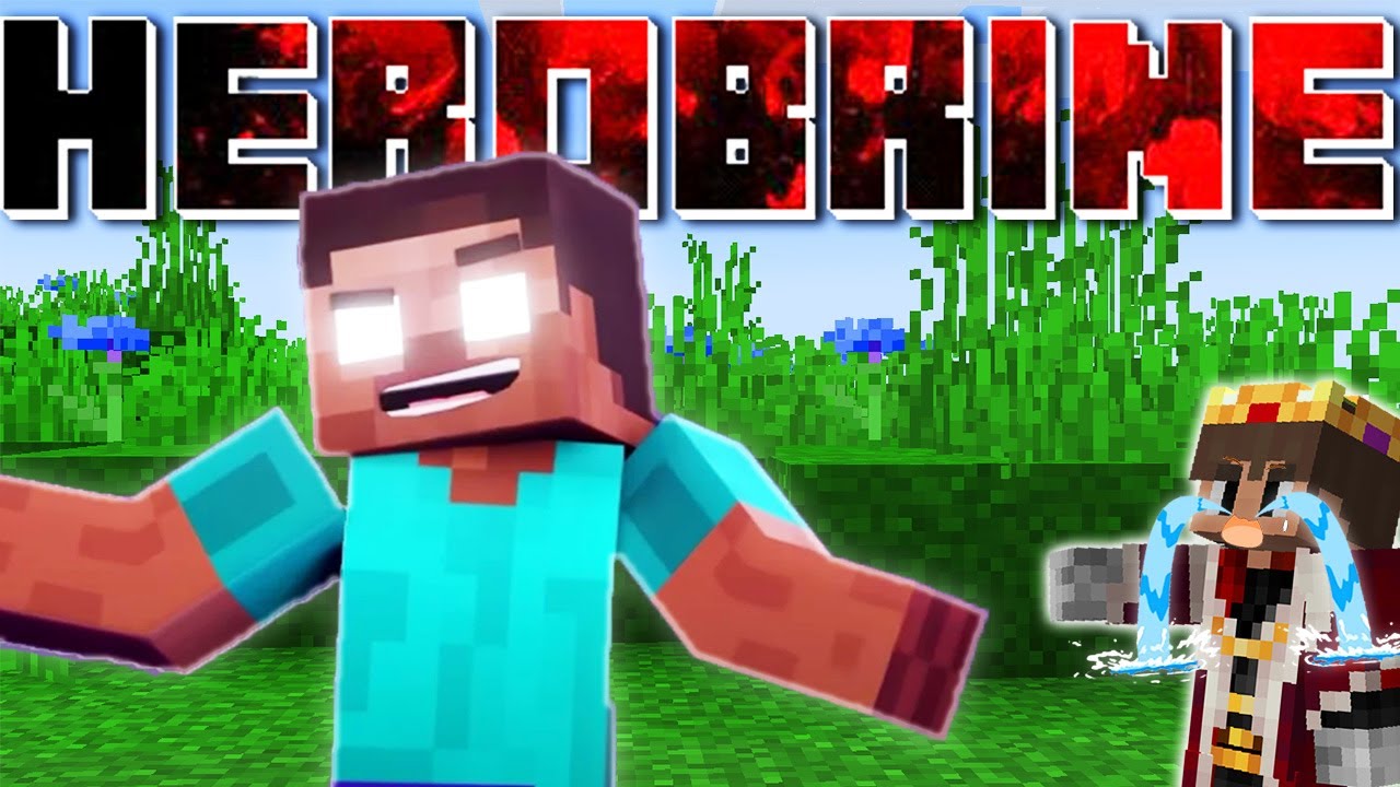 HEROBRINE PART-2 - BUILD A HOUSE IN HEROBRINE'S EPIC WORLD