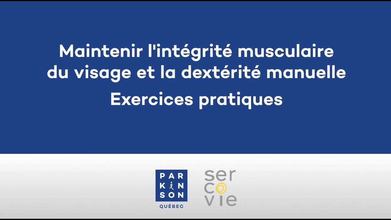 Gymnastique faciale et dextérité manuelle