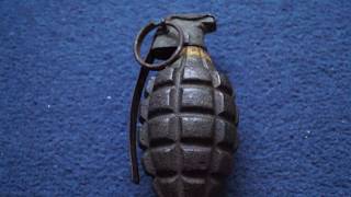World War Two U.S. Grenade, Hand, Fragmentation, MKII A1