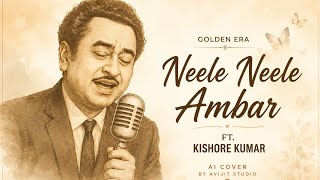 Neele Neele Ambar | AI Cover | 90's Evergreen Romantic Song | Avijit Studio  Music