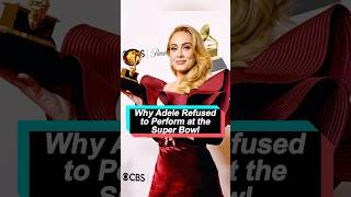 Why would Adele rather lose $50 million than perform at the Super Bowl#nfl #superbowl