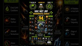 UGC NET JRF Environmental Sciences December 2025 | Q94 | #ugcnet #ugcnetjrf #netjrf #shorts #viral