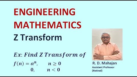 Z Transform Example-2  I  Z Transform