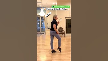 Backward Rumba Walk - tutorial - learn more at 🌎DanceWithOleg.com