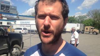 Ex Dairy Farmer attends Cow Save Vigil