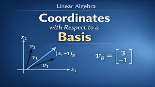 Linear Algebra - Coordinates with respect to a Basis - Part I