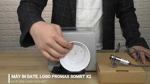 Máy in date, in logo, in mã vạch, mã code QR Promax Somrt X2